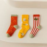 Bunny Sock Pack - Red/Yellow/Pistachio