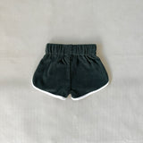 Carter Terry Towelling Shorts - Moss