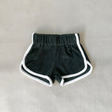 Carter Terry Towelling Shorts - Moss