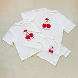 Adult Cheery Vibes Cropped Tee