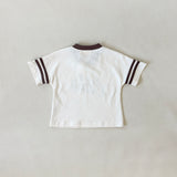 Ciao Smiley Tee - Cream/Cocoa