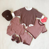 Suvi Waffle Cotton Bodysuit - Clay