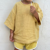 Casper Relaxed Tee - Saffron