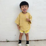 Casper Relaxed Tee - Saffron