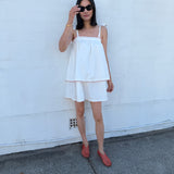 Women's Annie Mini Dress - White/Red