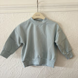 Marine Jersey Cotton Long Sleeve Top