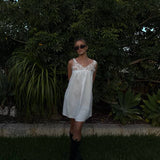 Women's Susie Lace Mini Dress - White