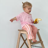 Tilly Racer Pants - Blush