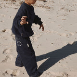 Oslo Wide Leg Tracksuit - Navy