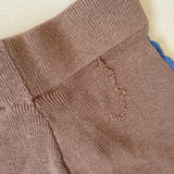 Lennon Knitted Short - Walnut/Blue size M