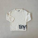 Oakie Knit Jumper - Cream/Black size M (2-3Y)