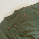 Woodie Tracksuit Set- Olive/Orange Size 3-6M SAMPLE