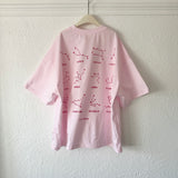 Women's Stars Relaxed Tee - Pink/Red