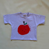 Apple T-Shirt in Lilac SAMPLE - Size 6-12m