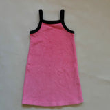 Stevie Dress in Pink/Chocolate SAMPLE - 2Y