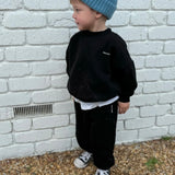 Woodie Logo Tracksuit - Black