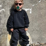 Woodie Logo Tracksuit - Black