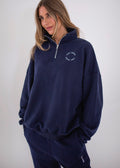Women's Anja 1/4 Zip Jumper - Navy