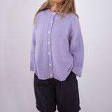 Women's Odette Knitted Cardigan - Lilac