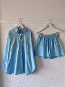 Adult Kirra Cotton Set - Capri Blue