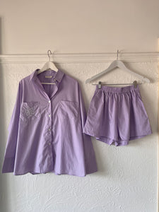 Adult Kirra Cotton Set - Lilac