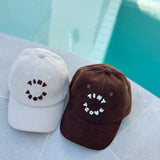 Logo Circle Cap - Cocoa/Cream