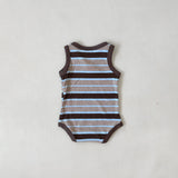 Luca Rib Pointelle Bodysuit - Stripe