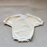 Maisie French Terry Bodysuit - Butter