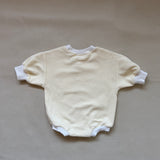 Maisie French Terry Bodysuit - Butter