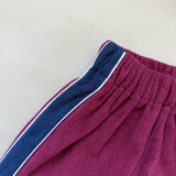 Monty Racer Pants - Wine/Navy