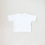 Parker Numbers Relaxed Tee - White/Blue