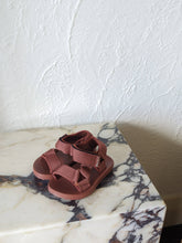 Load image into Gallery viewer, Olympia Velcro Sandals - Brick