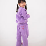 Oslo Wide Leg Tracksuit - Lilac