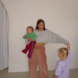 Women's Mum Mode On Top - Grey Marle