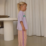 Little Star Relaxed Tee - Lilac/Green