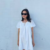 Adult Amelia Cotton Broderie Dress