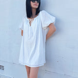 Adult Amelia Cotton Broderie Dress