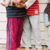 Monty Racer Pants - Wine/Navy