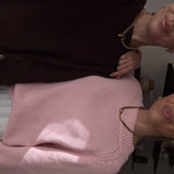 Women's Bea Cotton Knit Jumper - Coffee