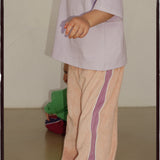 Little Star Relaxed Tee - Lilac/Green