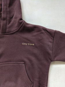 Quinn Hoodie Tracksuit - Cocoa/Cream