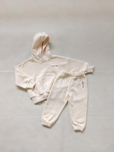 Load image into Gallery viewer, Quinn Hoodie Tracksuit - Cream/Cocoa