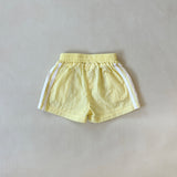 Sicily Waterproof Shorts - Butter Yellow/White