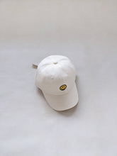 Load image into Gallery viewer, Smiley Embroidery Cap - Cream