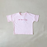 Stars Relaxed Tee - Pink/Red