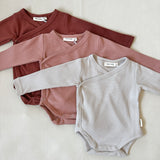 Suvi Waffle Cotton Bodysuit - Oat