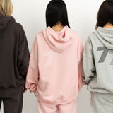 Adult Sporty Cotton Hoodie - Charcoal