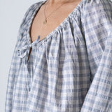 Women's Aimee Check Dress - Blue/White/Grey Check