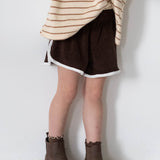 Carter Terry Towelling Shorts - Dark Chocolate