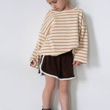 Carter Terry Towelling Shorts - Dark Chocolate